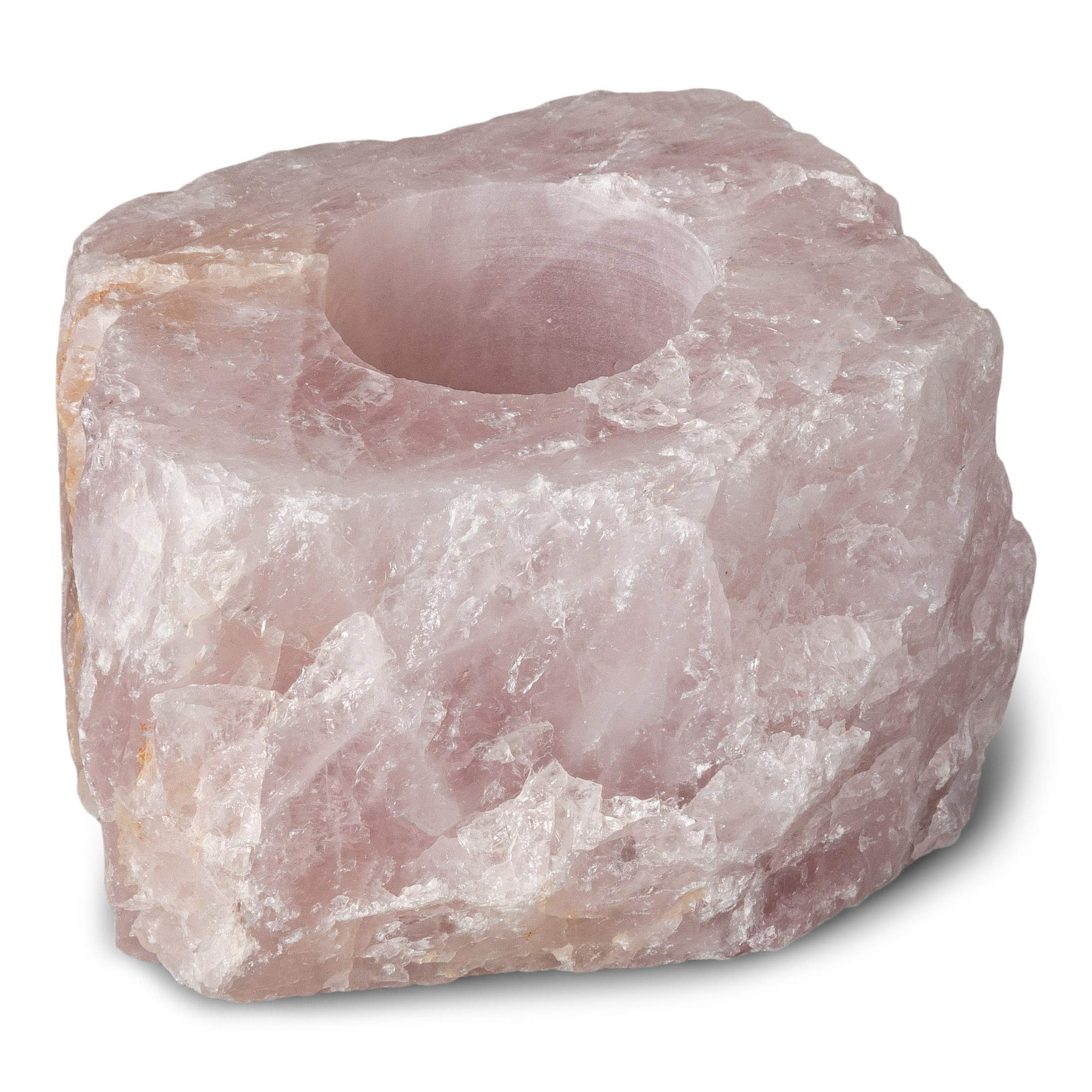 Amazon.co.jp: ローズクォーツ キャンドルホルダー Rock Paradise 独占